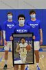 Men's Basketball Senior Night  Wheaton College Men's Basketball honor senior Ricardo Ripley. - Photo By: KEITH NORDSTROM : Wheaton, basketball, Senior Night, Ricardo Ripley